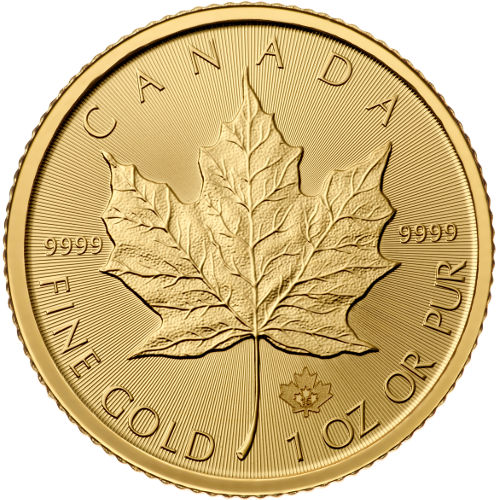 Gold Canadian Maple Leaf Coin 31.1g / 1oz